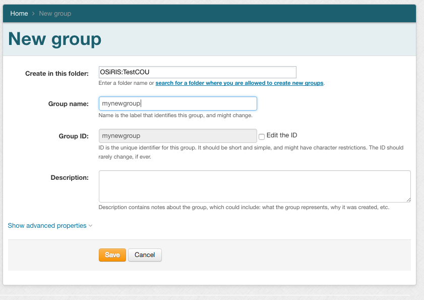 New Group Fields